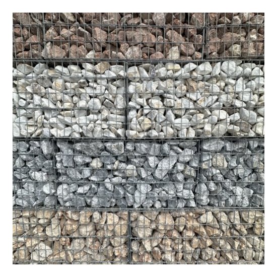 Gabion pré-assemblé et plié L100 x l30 cm