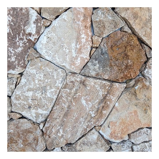 Receveur pierre naturelle - gris - 90 x 90 cm - ép.4cm- U-TILE