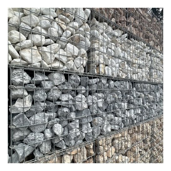 Gabion pré-assemblé et plié L200 x l50 cm