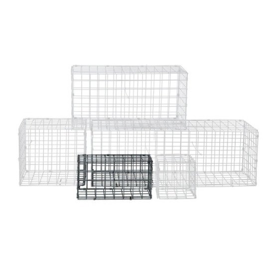 Gabion pré-assemblé et plié L50 x l30 cm