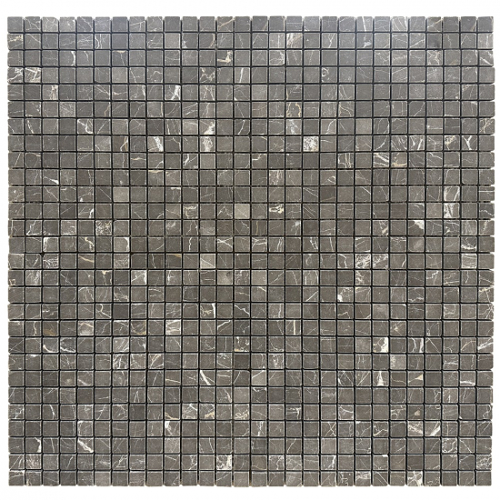 Mosaïque en marbre blanc 1 x 1 ép 1cm